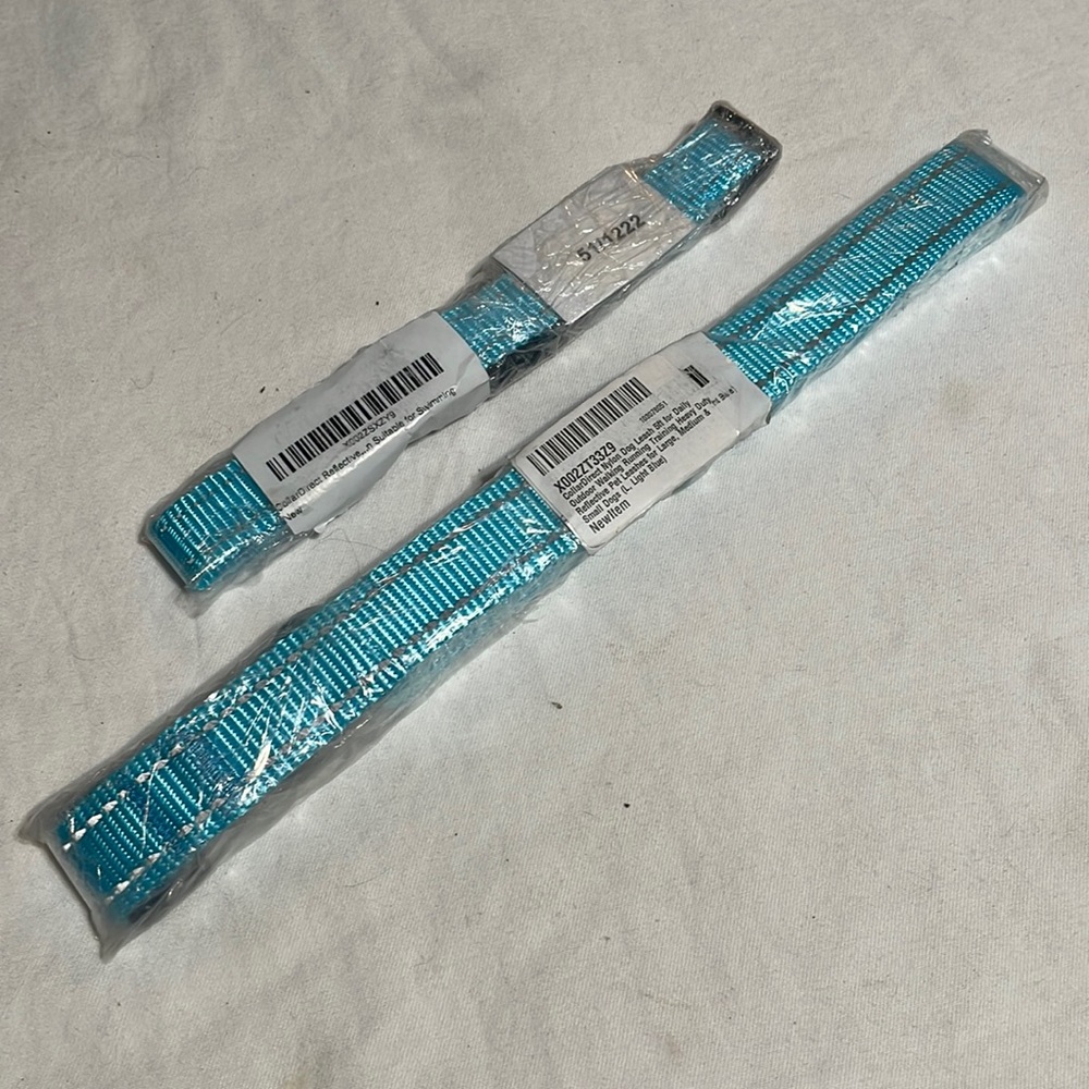 Dog collar and leash nwt